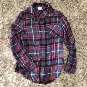RVCA | Flowy Pink and Purple Flannel